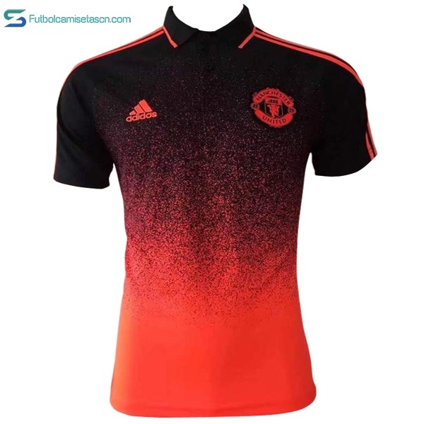 Polo Manchester United 2017/18 Naranja